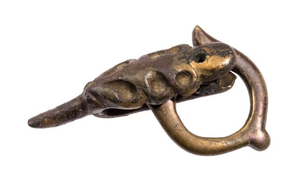 Ett bronsspänne från 1000-talet
